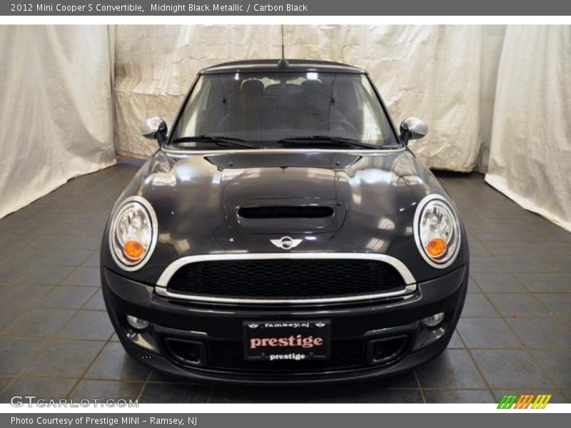 Midnight Black Metallic / Carbon Black 2012 Mini Cooper S Convertible
