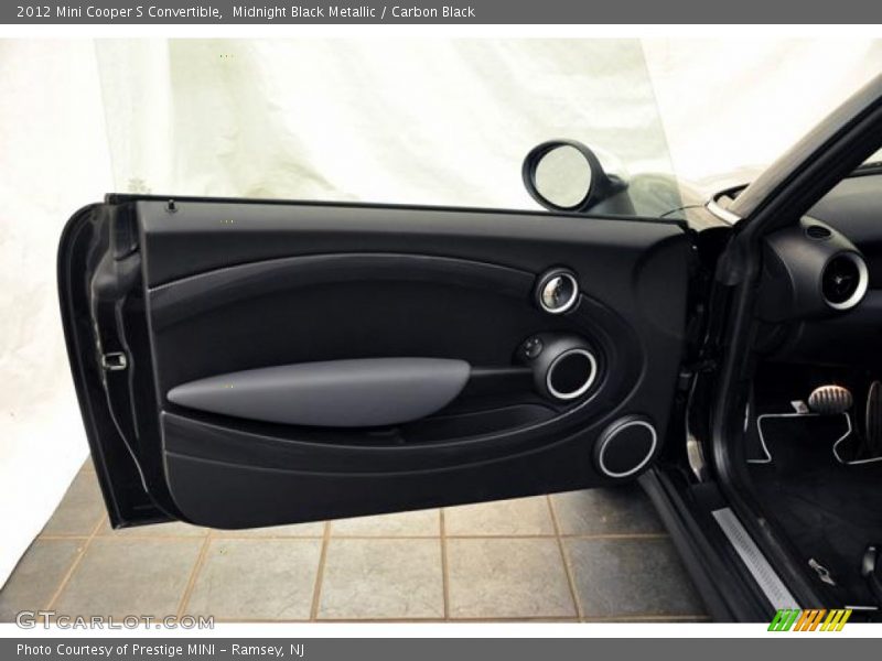 Midnight Black Metallic / Carbon Black 2012 Mini Cooper S Convertible