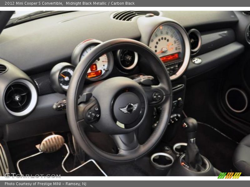 Midnight Black Metallic / Carbon Black 2012 Mini Cooper S Convertible