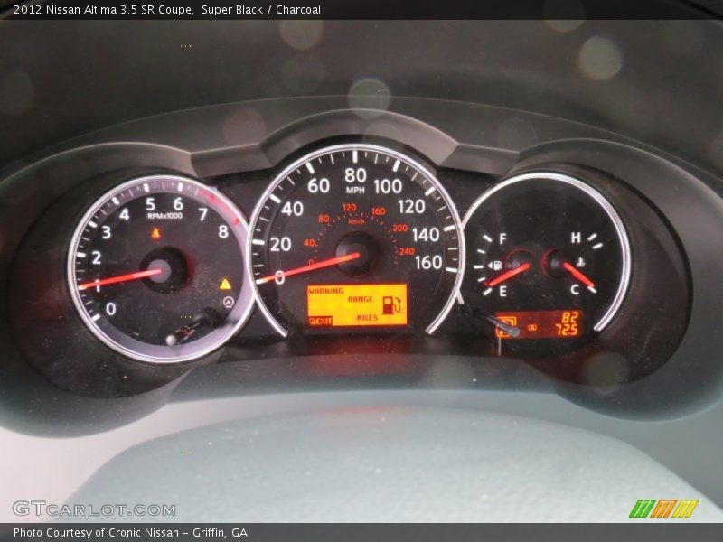  2012 Altima 3.5 SR Coupe 3.5 SR Coupe Gauges