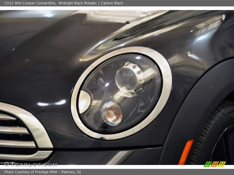 Midnight Black Metallic / Carbon Black 2012 Mini Cooper Convertible