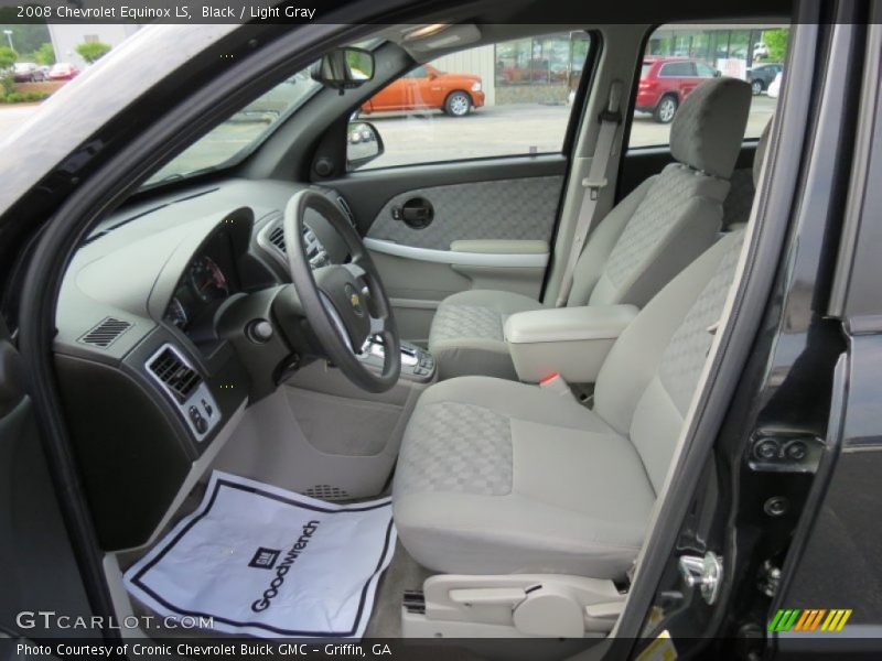 Black / Light Gray 2008 Chevrolet Equinox LS