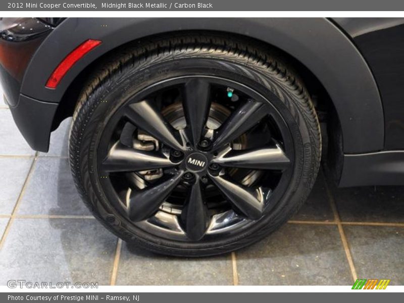 Midnight Black Metallic / Carbon Black 2012 Mini Cooper Convertible