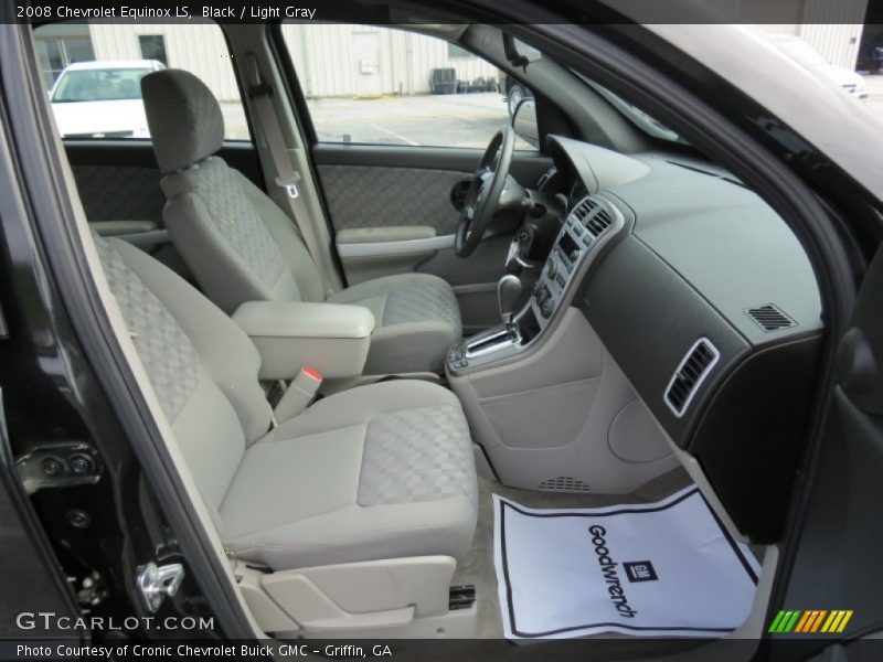 Black / Light Gray 2008 Chevrolet Equinox LS
