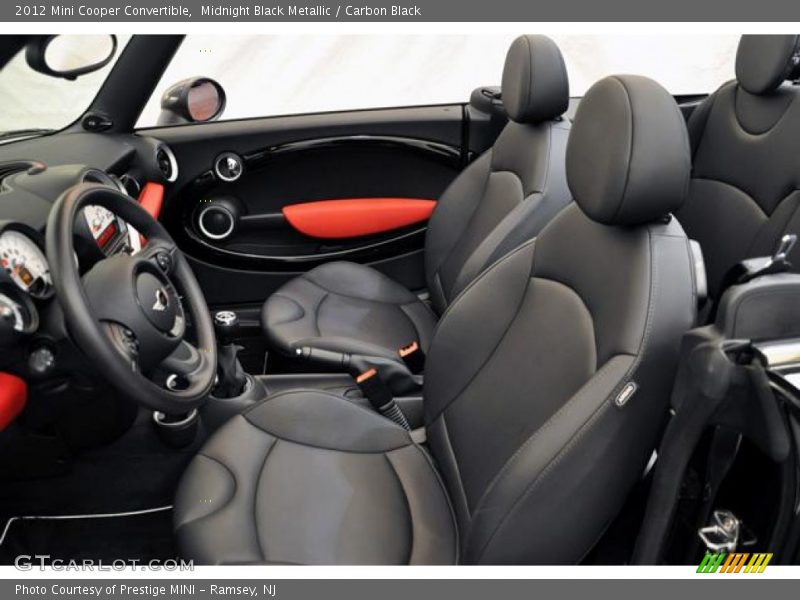 Midnight Black Metallic / Carbon Black 2012 Mini Cooper Convertible