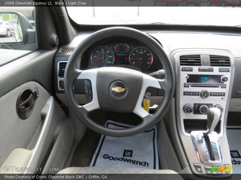 Black / Light Gray 2008 Chevrolet Equinox LS