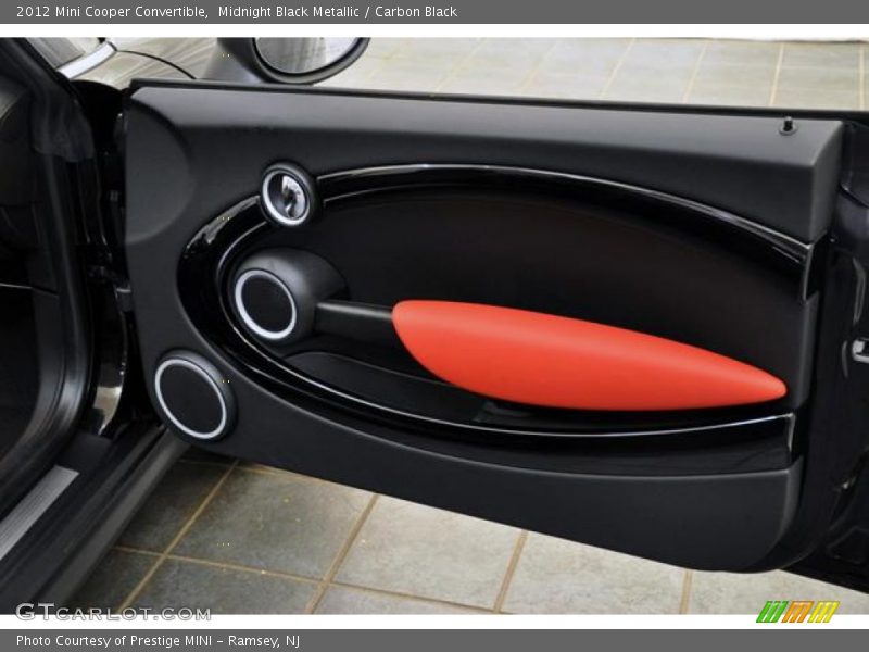 Midnight Black Metallic / Carbon Black 2012 Mini Cooper Convertible