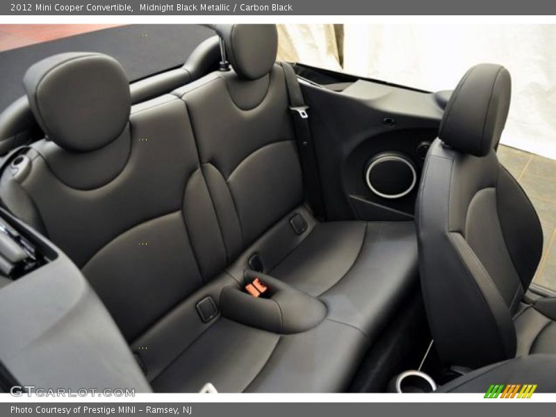 Rear Seat of 2012 Cooper Convertible