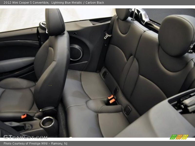 Lightning Blue Metallic / Carbon Black 2012 Mini Cooper S Convertible