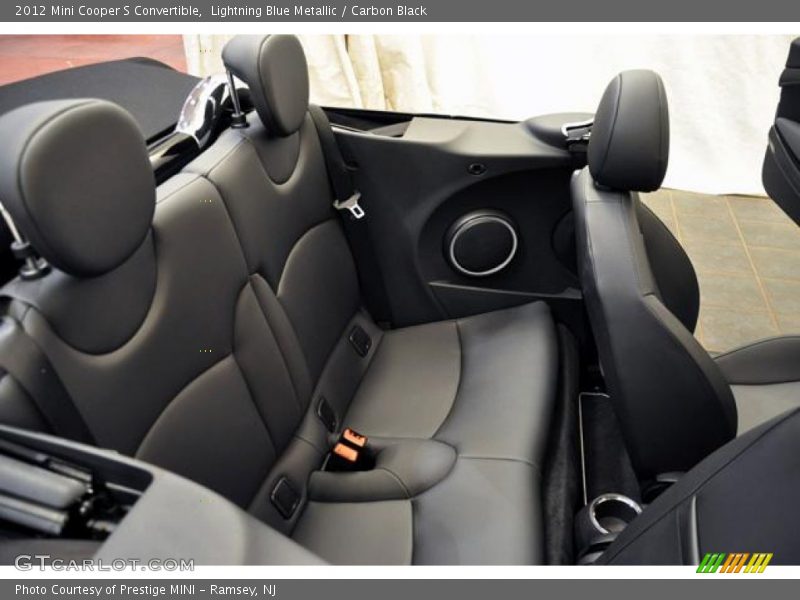 Lightning Blue Metallic / Carbon Black 2012 Mini Cooper S Convertible