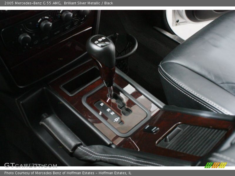 Brilliant Silver Metallic / Black 2005 Mercedes-Benz G 55 AMG