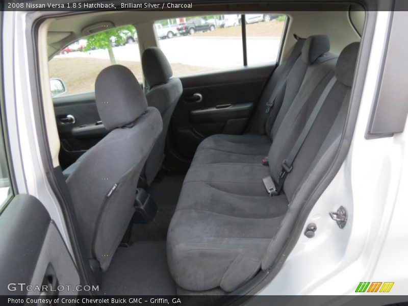Brilliant Silver / Charcoal 2008 Nissan Versa 1.8 S Hatchback