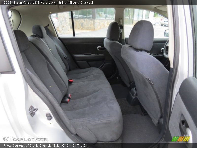 Brilliant Silver / Charcoal 2008 Nissan Versa 1.8 S Hatchback
