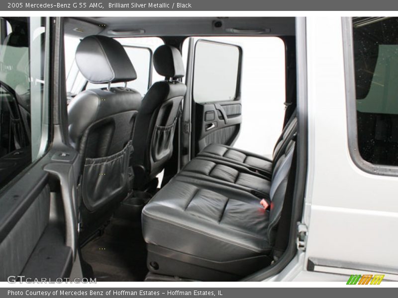 Brilliant Silver Metallic / Black 2005 Mercedes-Benz G 55 AMG