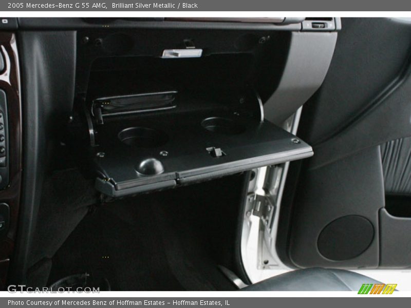 Brilliant Silver Metallic / Black 2005 Mercedes-Benz G 55 AMG