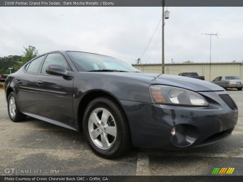 Dark Mocha Metallic / Ebony 2008 Pontiac Grand Prix Sedan
