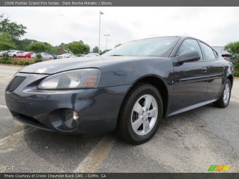 Dark Mocha Metallic / Ebony 2008 Pontiac Grand Prix Sedan