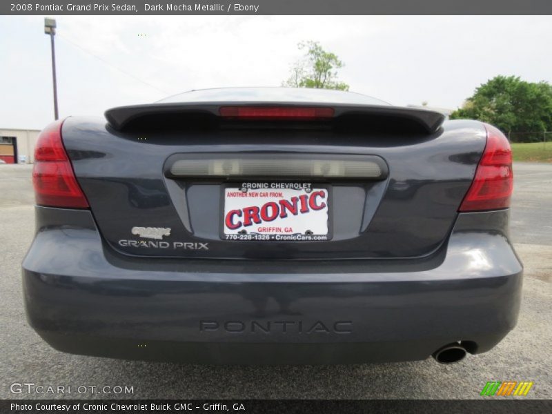 Dark Mocha Metallic / Ebony 2008 Pontiac Grand Prix Sedan