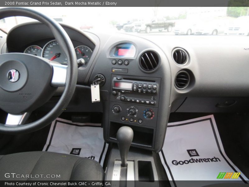 Dark Mocha Metallic / Ebony 2008 Pontiac Grand Prix Sedan