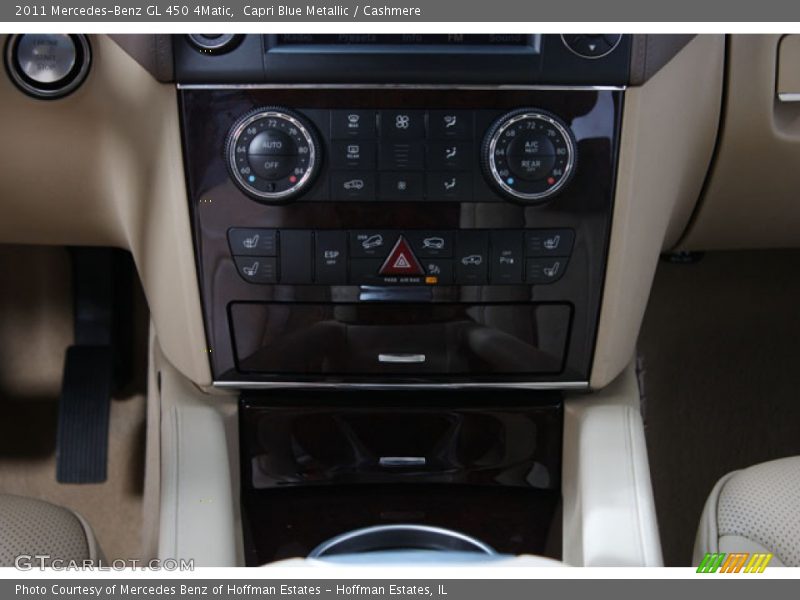 Capri Blue Metallic / Cashmere 2011 Mercedes-Benz GL 450 4Matic
