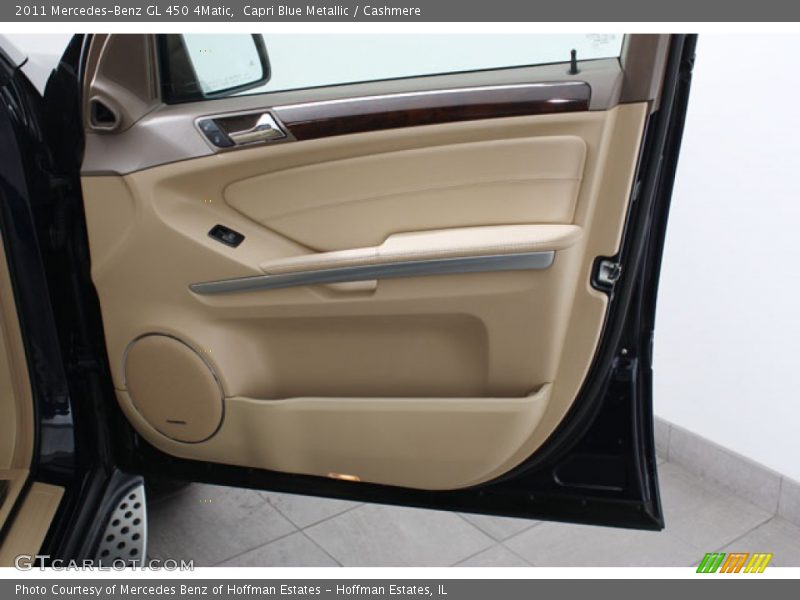 Capri Blue Metallic / Cashmere 2011 Mercedes-Benz GL 450 4Matic