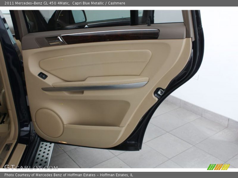 Capri Blue Metallic / Cashmere 2011 Mercedes-Benz GL 450 4Matic