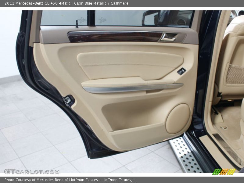 Capri Blue Metallic / Cashmere 2011 Mercedes-Benz GL 450 4Matic