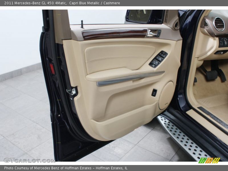 Capri Blue Metallic / Cashmere 2011 Mercedes-Benz GL 450 4Matic