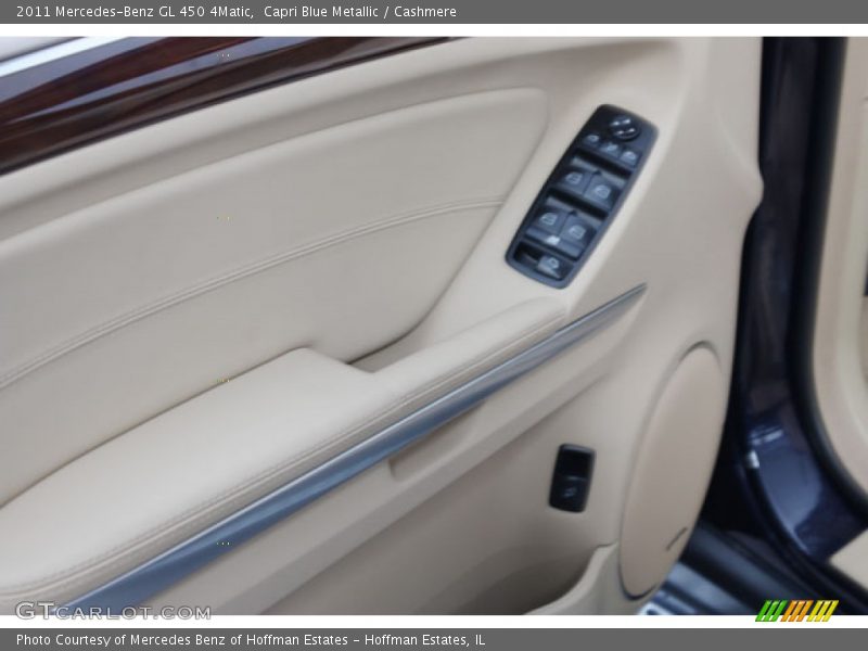 Capri Blue Metallic / Cashmere 2011 Mercedes-Benz GL 450 4Matic