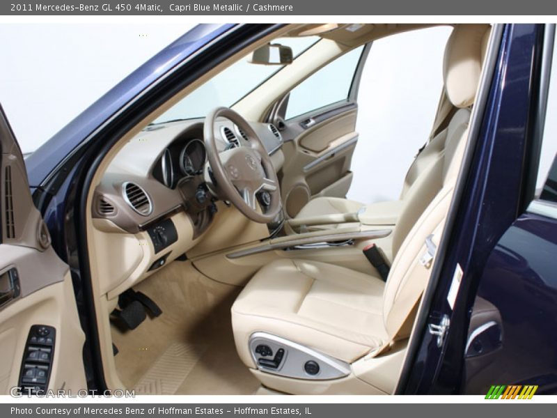 Capri Blue Metallic / Cashmere 2011 Mercedes-Benz GL 450 4Matic