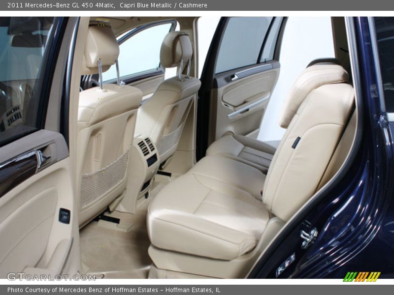Capri Blue Metallic / Cashmere 2011 Mercedes-Benz GL 450 4Matic