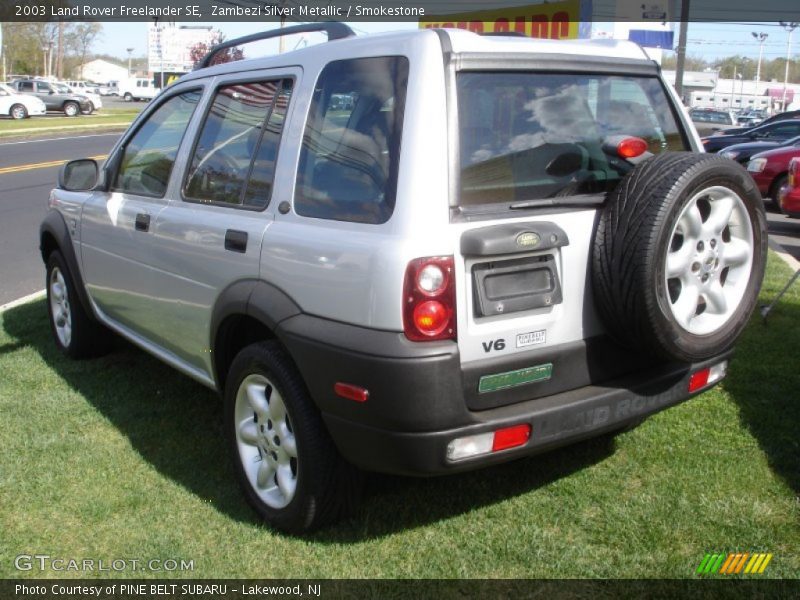 Zambezi Silver Metallic / Smokestone 2003 Land Rover Freelander SE