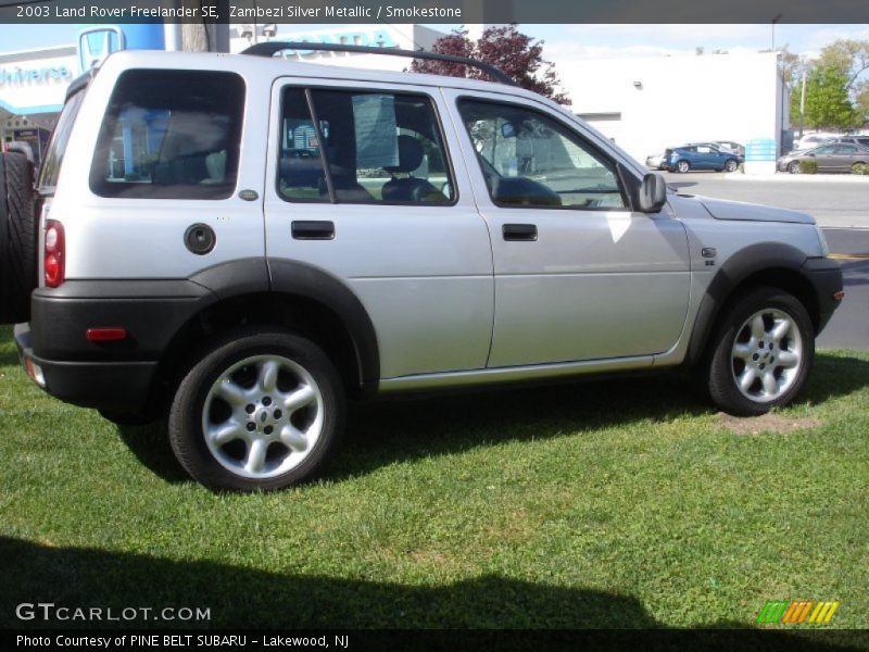Zambezi Silver Metallic / Smokestone 2003 Land Rover Freelander SE
