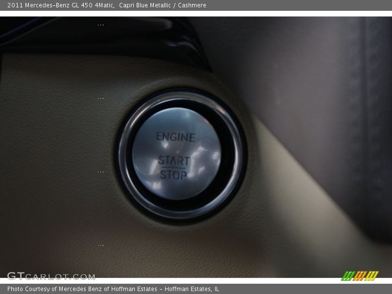 Capri Blue Metallic / Cashmere 2011 Mercedes-Benz GL 450 4Matic