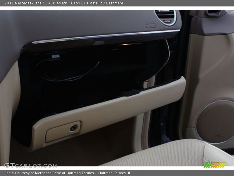Capri Blue Metallic / Cashmere 2011 Mercedes-Benz GL 450 4Matic