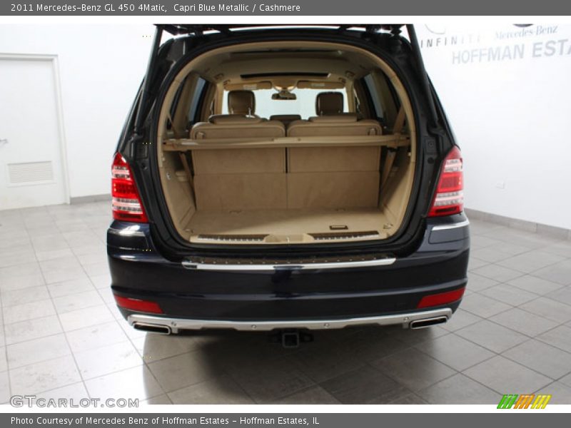 Capri Blue Metallic / Cashmere 2011 Mercedes-Benz GL 450 4Matic