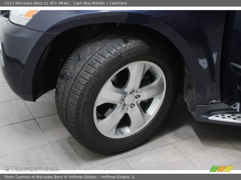Capri Blue Metallic / Cashmere 2011 Mercedes-Benz GL 450 4Matic