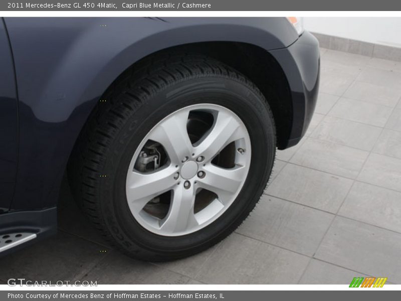 Capri Blue Metallic / Cashmere 2011 Mercedes-Benz GL 450 4Matic