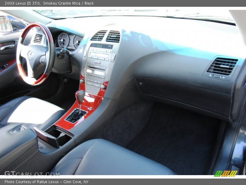 Smokey Granite Mica / Black 2009 Lexus ES 350