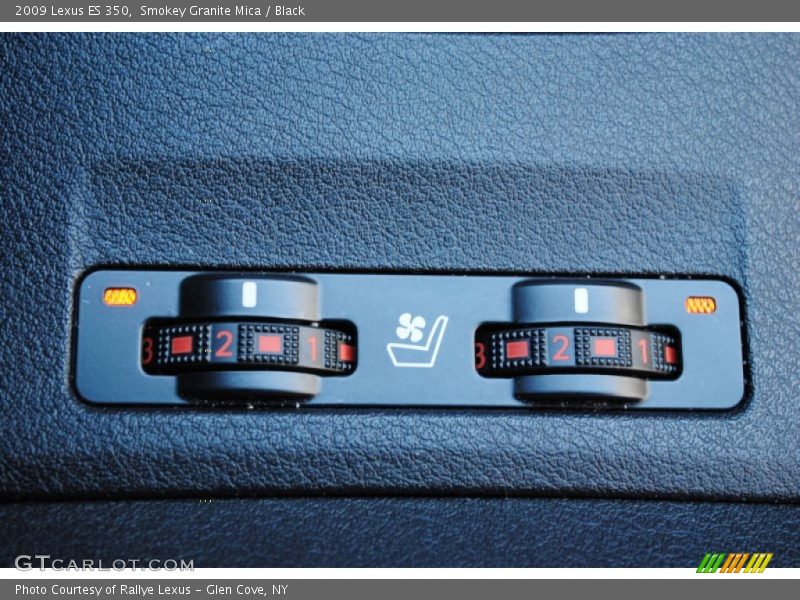 Smokey Granite Mica / Black 2009 Lexus ES 350