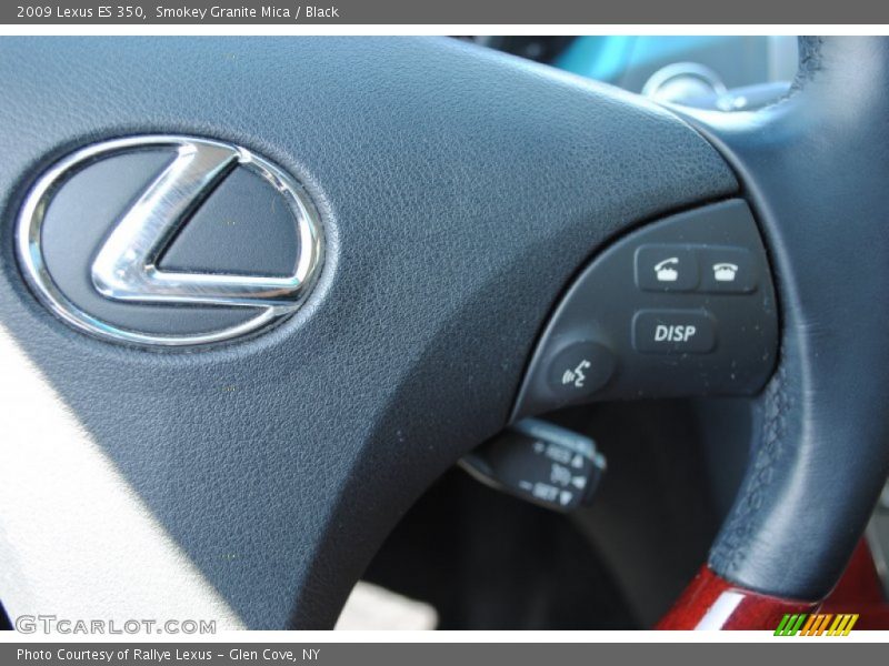 Smokey Granite Mica / Black 2009 Lexus ES 350