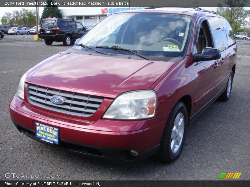 Dark Toreador Red Metallic / Pebble Beige 2004 Ford Freestar SES