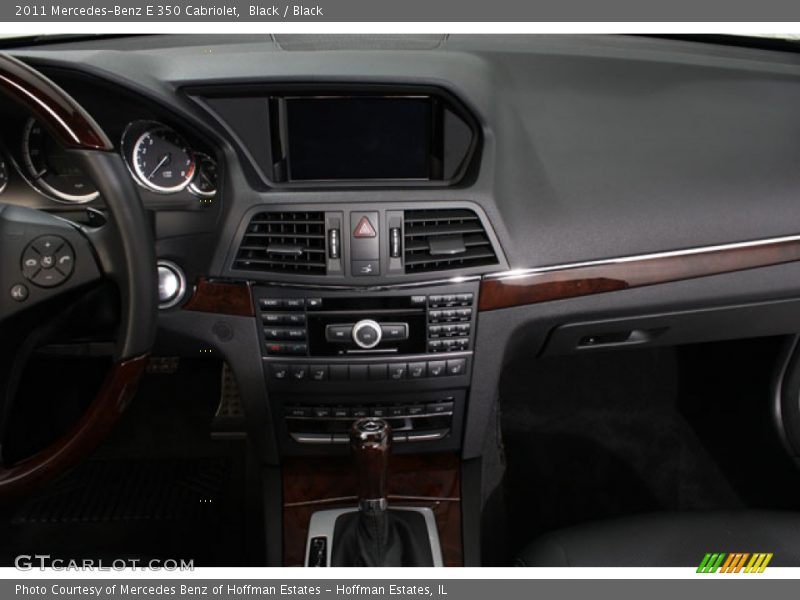 Black / Black 2011 Mercedes-Benz E 350 Cabriolet