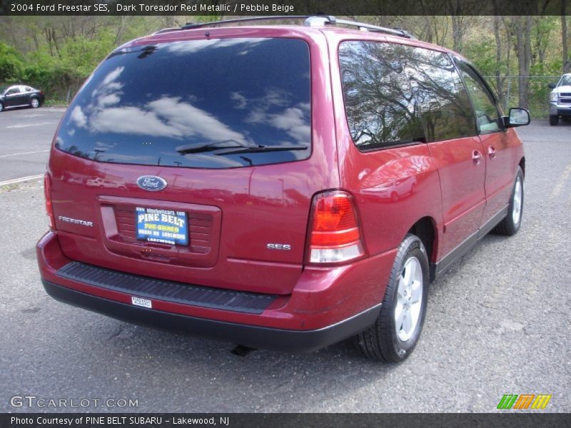 Dark Toreador Red Metallic / Pebble Beige 2004 Ford Freestar SES
