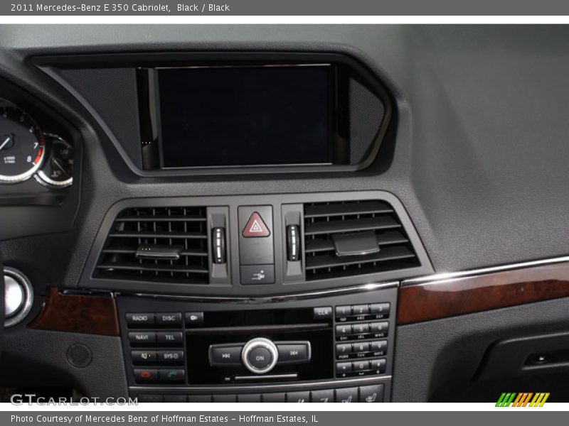 Black / Black 2011 Mercedes-Benz E 350 Cabriolet