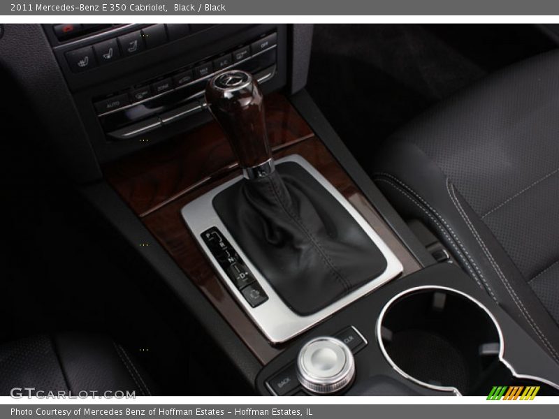 Black / Black 2011 Mercedes-Benz E 350 Cabriolet