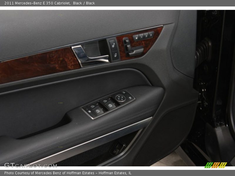Black / Black 2011 Mercedes-Benz E 350 Cabriolet