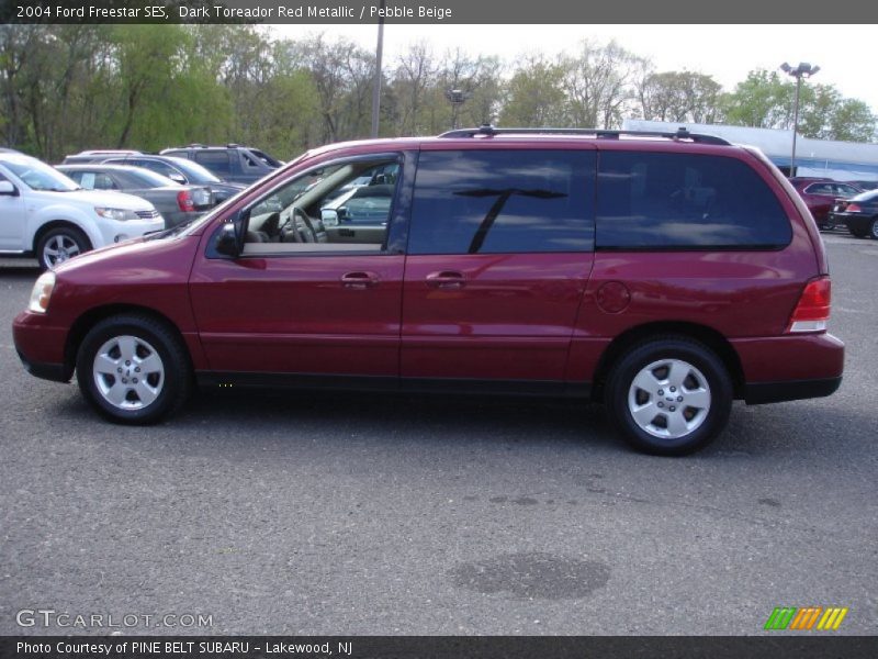 Dark Toreador Red Metallic / Pebble Beige 2004 Ford Freestar SES
