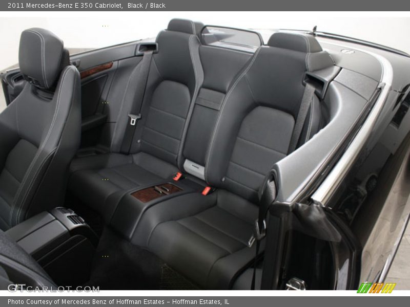 Black / Black 2011 Mercedes-Benz E 350 Cabriolet