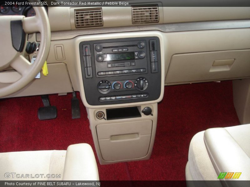 Dark Toreador Red Metallic / Pebble Beige 2004 Ford Freestar SES